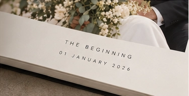 Close-up of the memory title and date